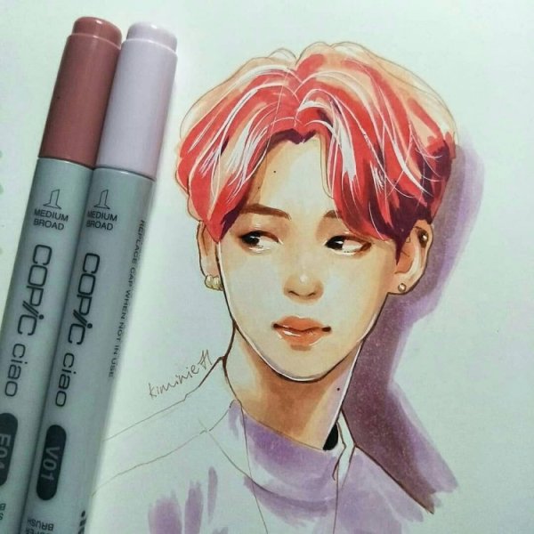 БТС маркерами