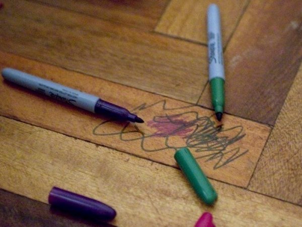 Стереть фломастер