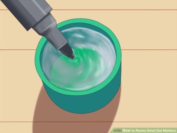 Маркер засох