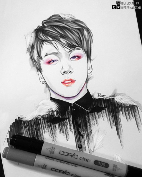 БТС маркерами