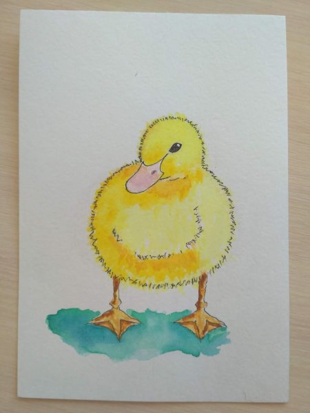 Солженицын утенок рисунок