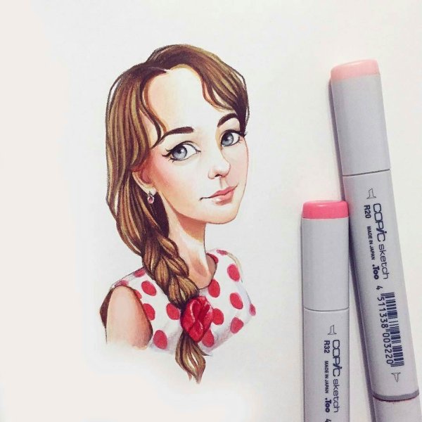 Рисунки фломастерами