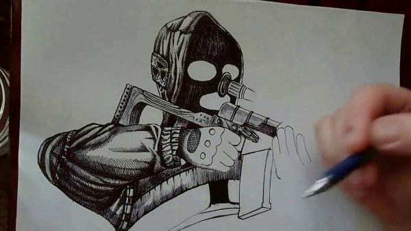 Сталкер тень Чернобыля противогаз