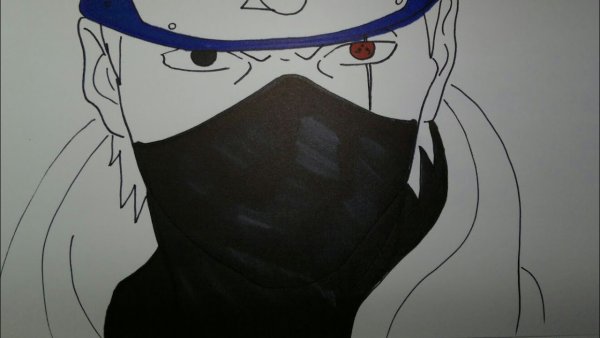 Какаши Speed drawing