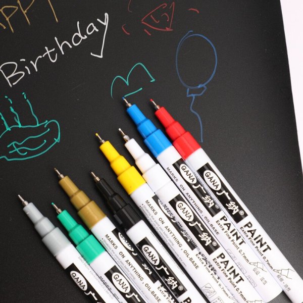 Перманентные маркеры для рисования