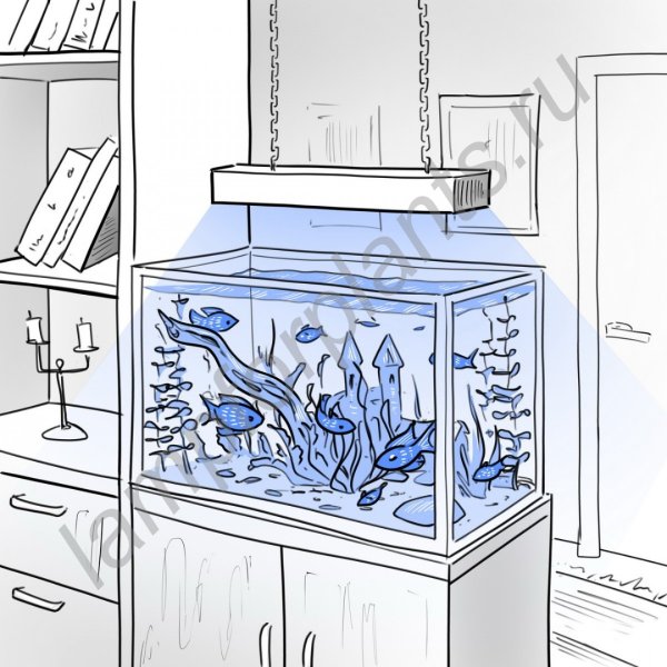 Аквариум маркерами