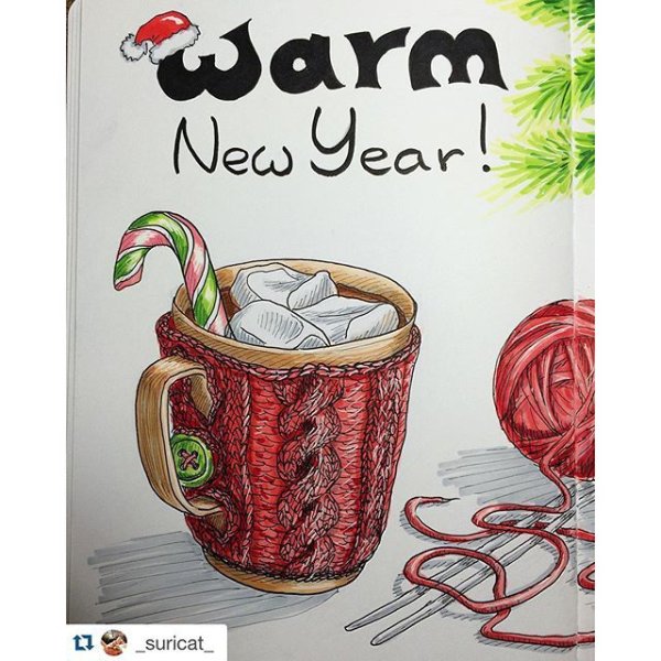 Новогодний скетч Кружка