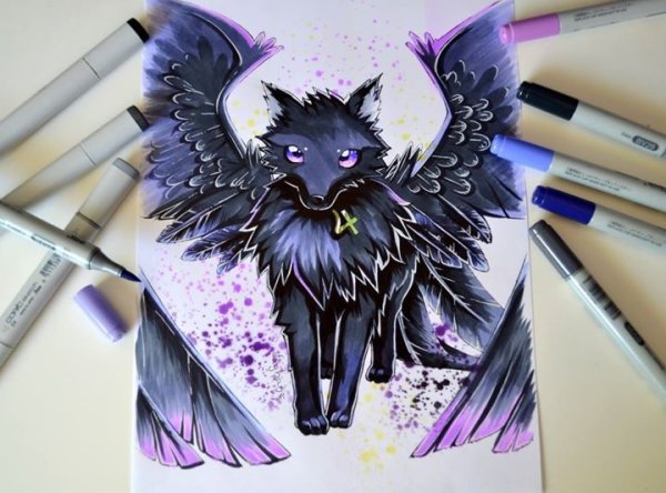 Скетчбук Мифические существа