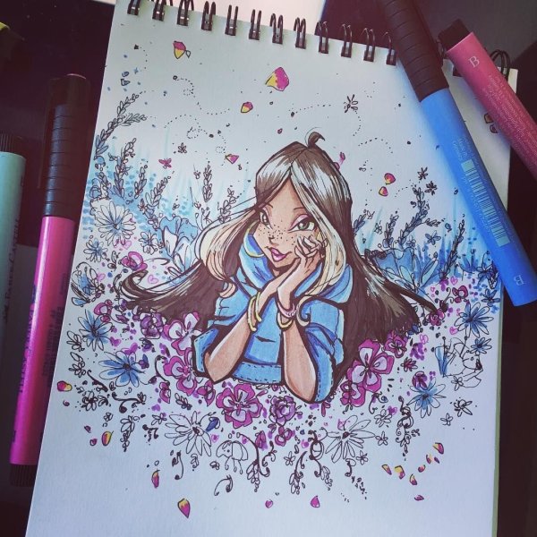 Фея скетчбук