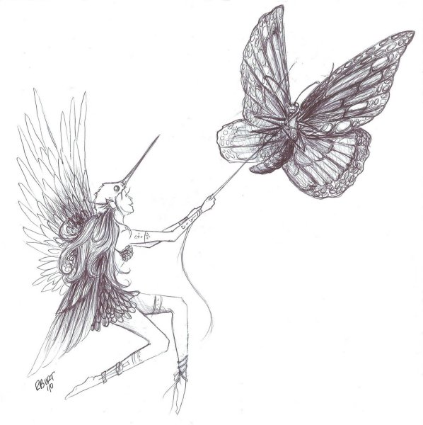 Феечка эскиз
