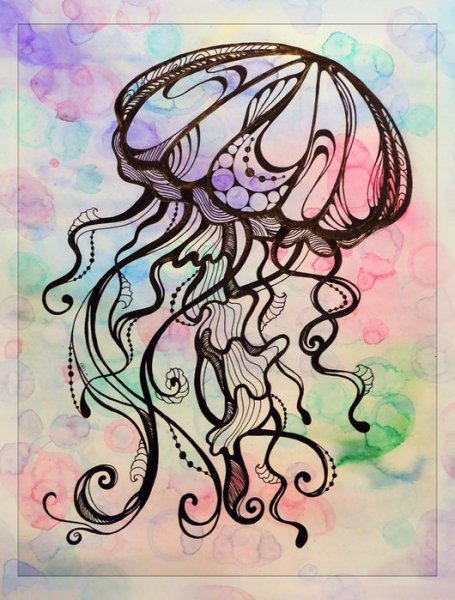 Медуза стилизация