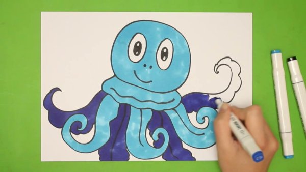 Медуза эскиз