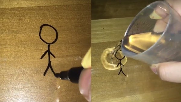 Фломастер для рисования водой