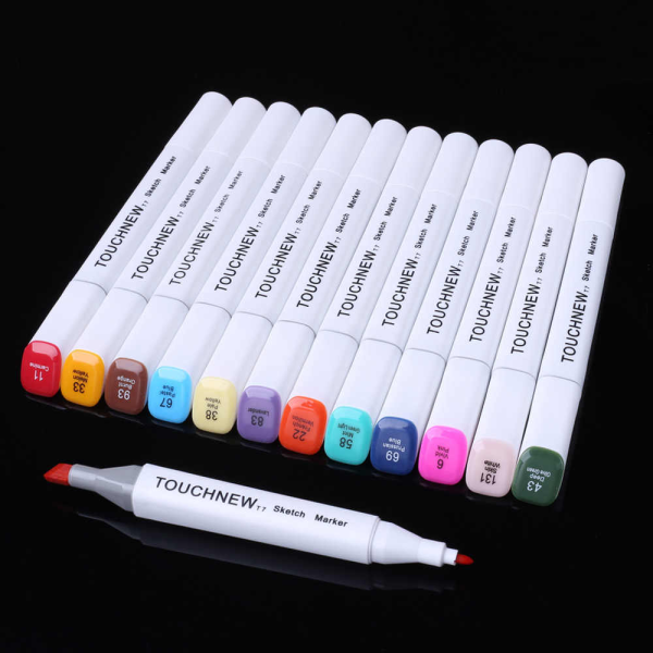 Рисунки маркерами