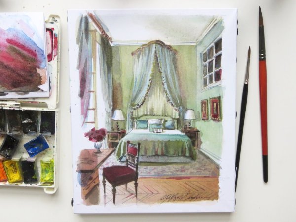 Ольга Сорокина скетчинг