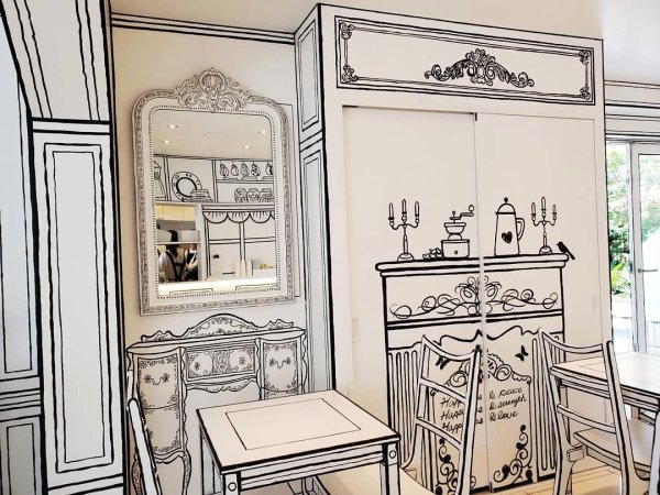 2d-кафе в Токио.