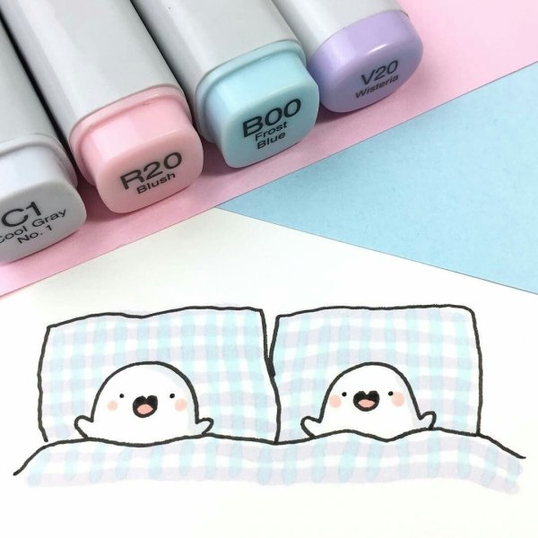 Картинки для срисовки фломастерами