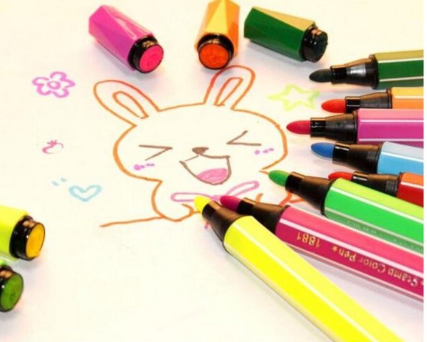 Фломастеры обои