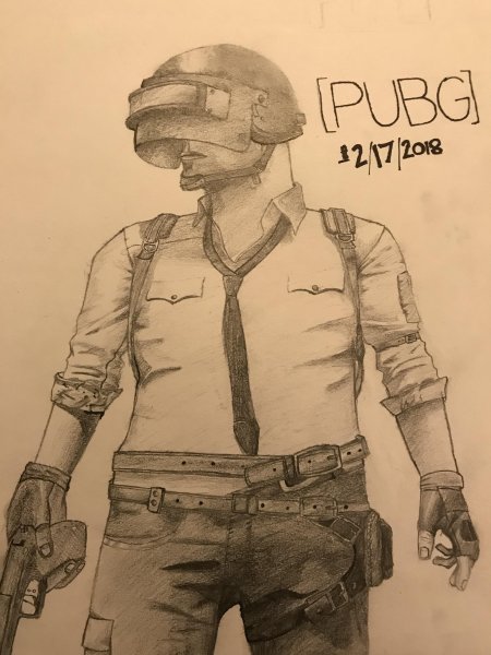 Виктор ПАБГ мобайл арт