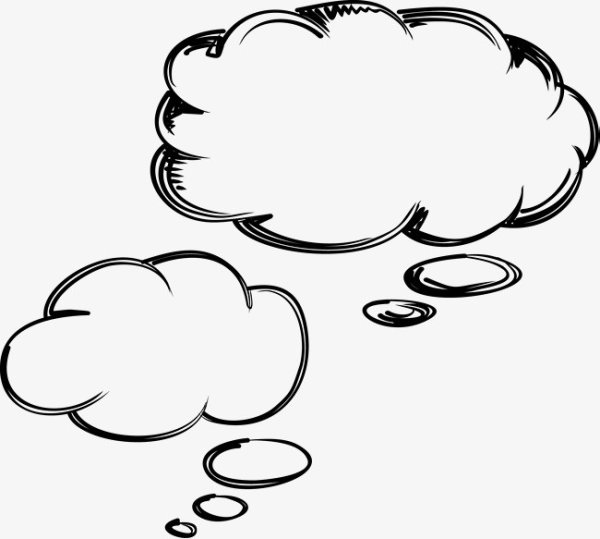 Облачко раздумий