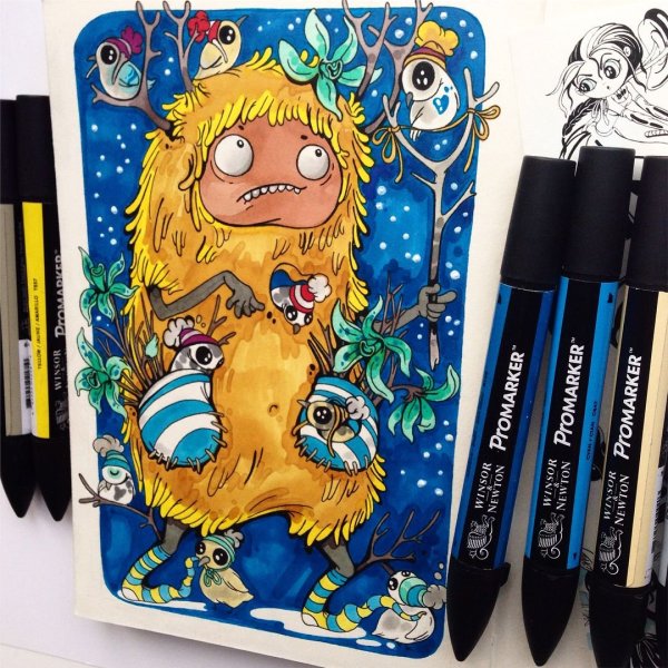 Idiotstile монстры