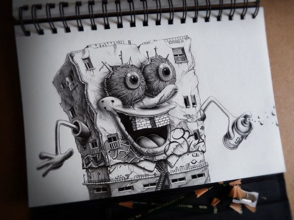 Дудл Doodle стиль рисунка