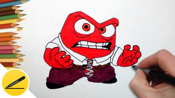 Гнев головоломка рисунок