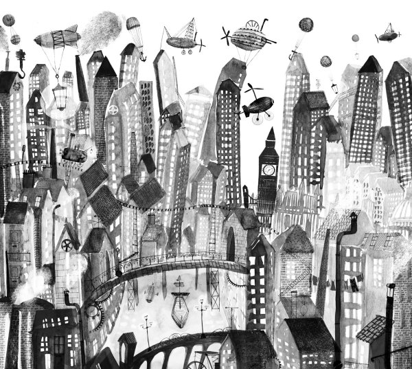 Скетчи маркерами