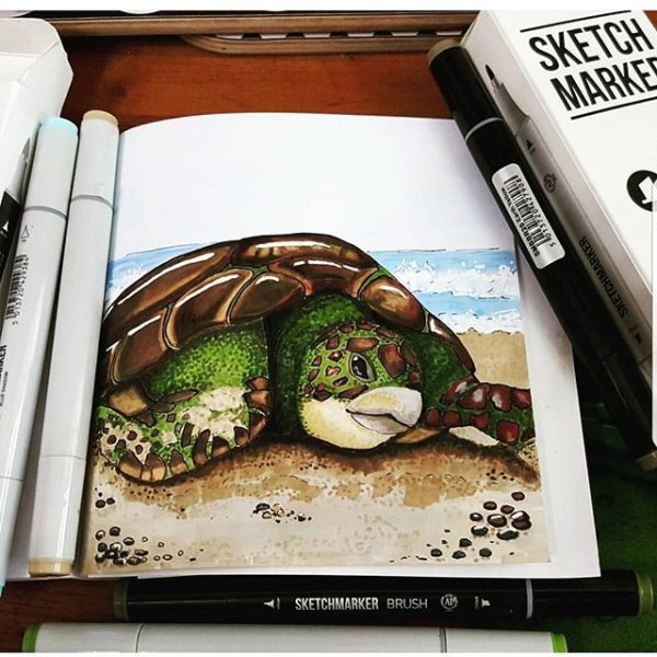 Рисунок маркерами SKETCHMARKER