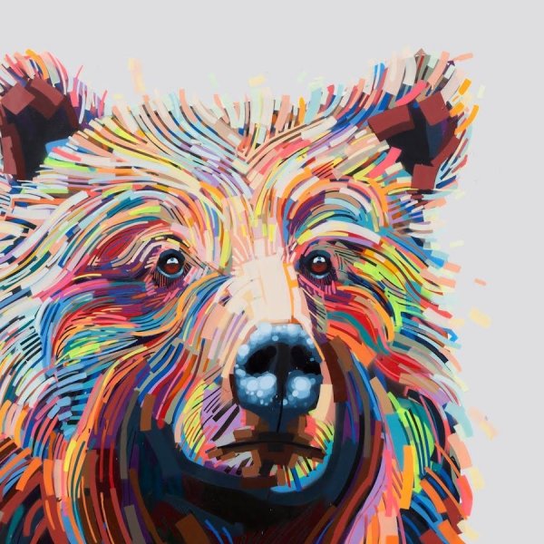 Абстрактный медведь