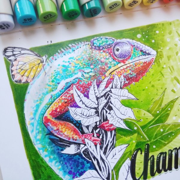 Что нарисовать фломастерами