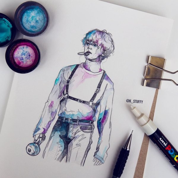 Стиль рисования Эстетика