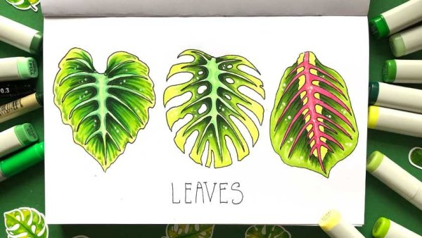 Лист для скетчинга маркеров