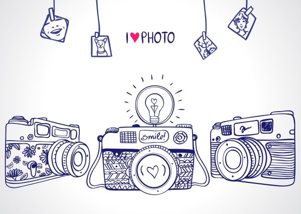 Фотоаппарат иллюстрация