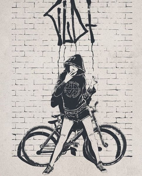 Велосипед арт