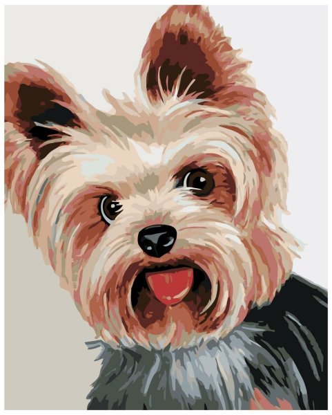Йоркширский терьер нарисова