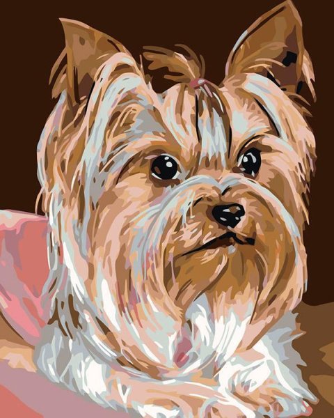 Скетчинг Йоркширский терьер