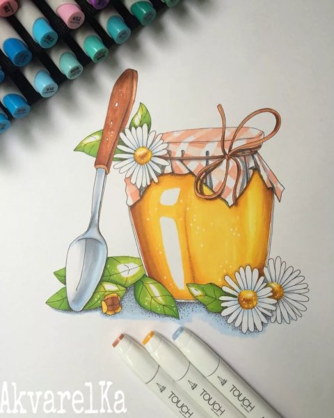 Маркеры для рисования