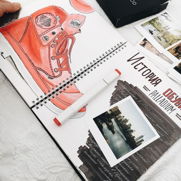 Пейзажи в стиле полароид