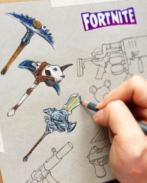 ФОРТНАЙТ скетчи