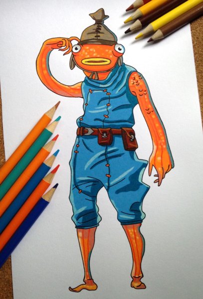 Герои ФОРТНАЙТ карась