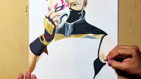 Рисунки ФОРТНАЙТ маркером