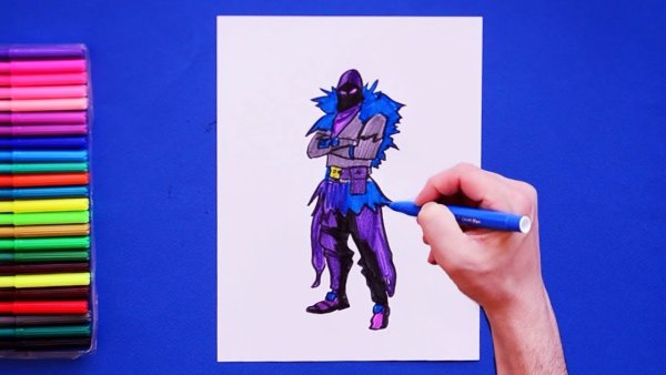 How to draw ФОРТНАЙТ