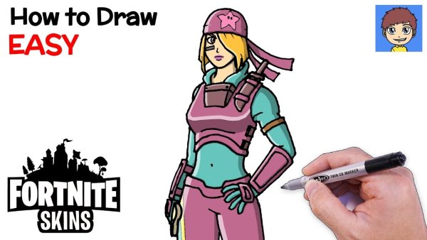 How to draw ФОРТНАЙТ