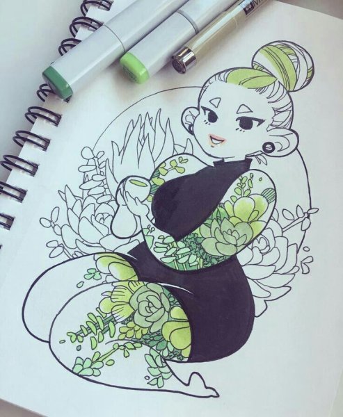 Эмили Варрен рисунки