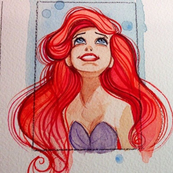 Ариэль маркерами