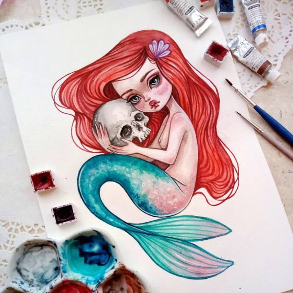 Ариэль скетчбук