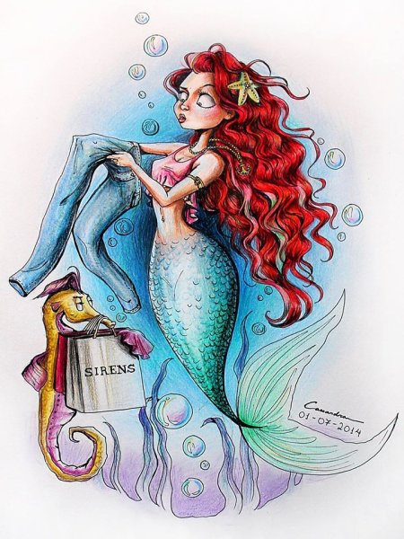 Рисунки Cassandra Calin