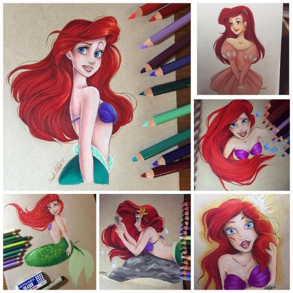 Рисунки Дисней принцесс Хоуп Хокулани