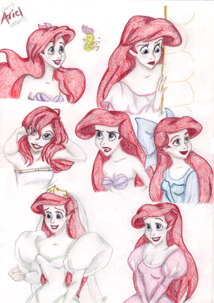 Ариэль скетч Ariel